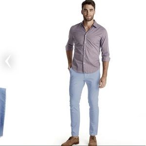 Brand new w/ tags TAYLRD chinos, 36x32 blue chino